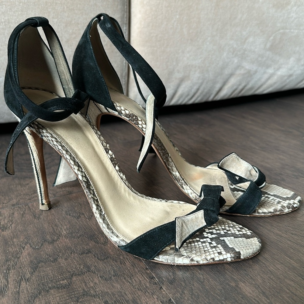 Alexandre Birman Clarita 100 in snakeskin